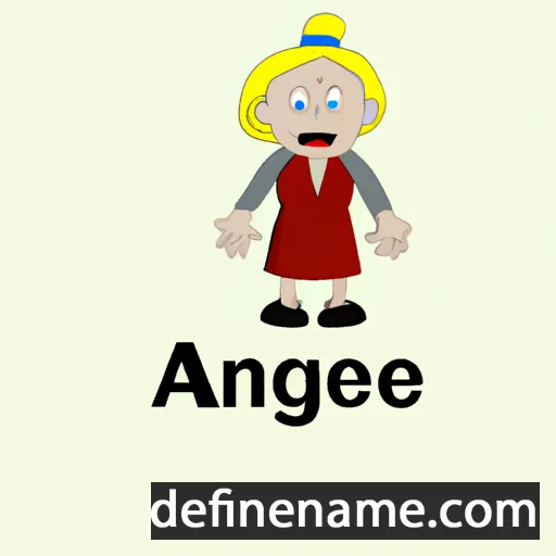 Agnethe cartoon