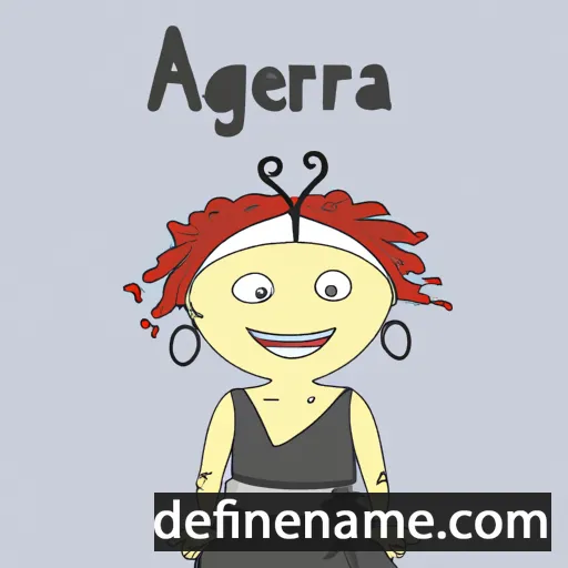 Agrafena cartoon