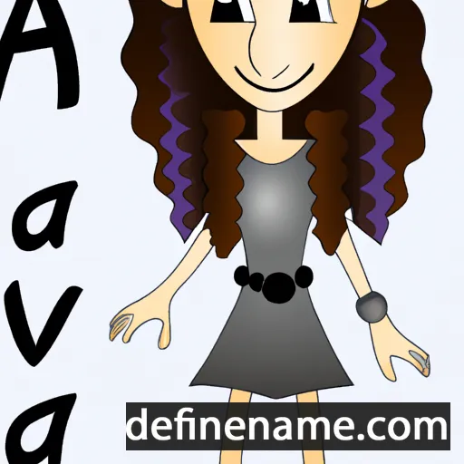 Ahava cartoon