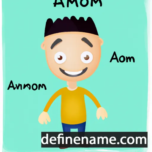 cartoon of the name Ahinoam