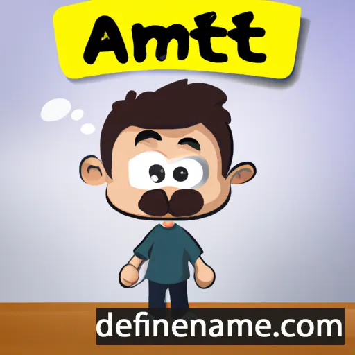 cartoon of the name Ahmet