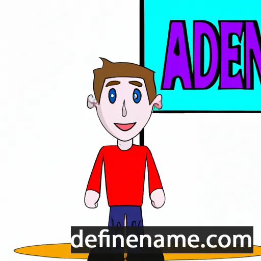 Aiden cartoon