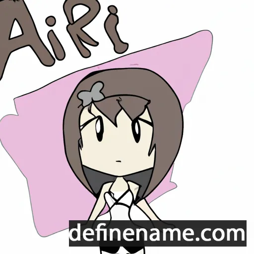 Airi cartoon