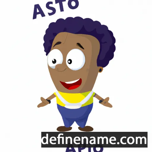 cartoon of the name Aisopos