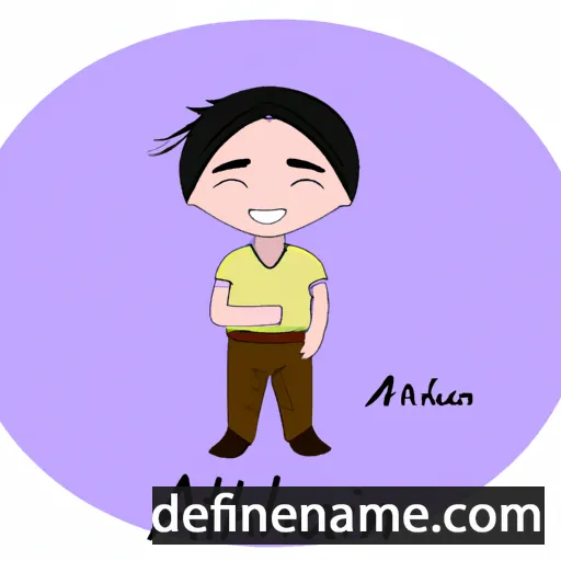 Aithan cartoon