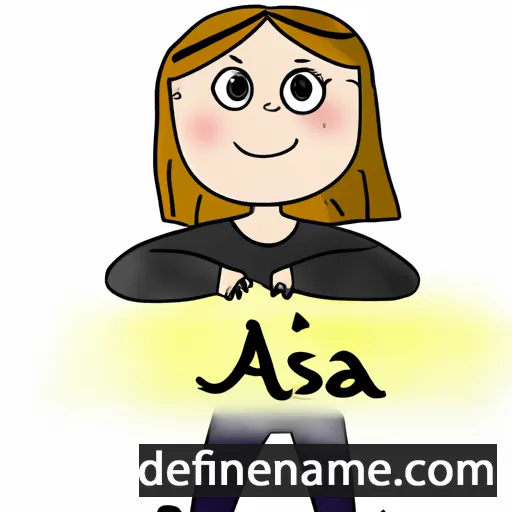 Ajša cartoon