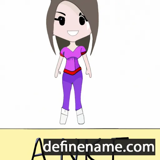 cartoon of the name Akane