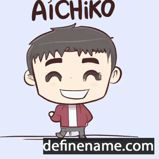 cartoon of the name Akihiko