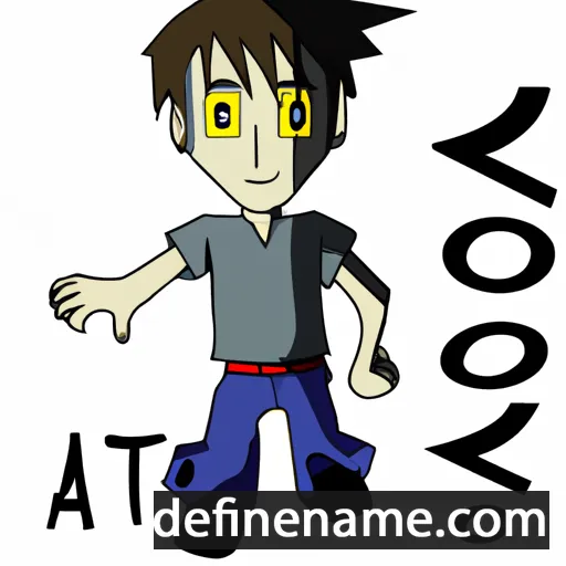 cartoon of the name Akito