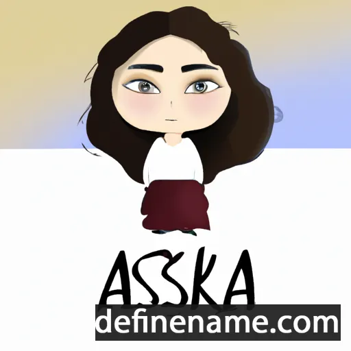 Aksana cartoon