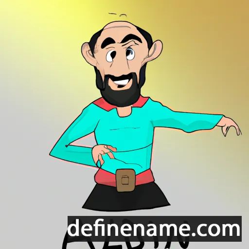 cartoon of the name Ala ad-Din