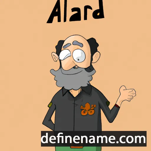 Alard cartoon