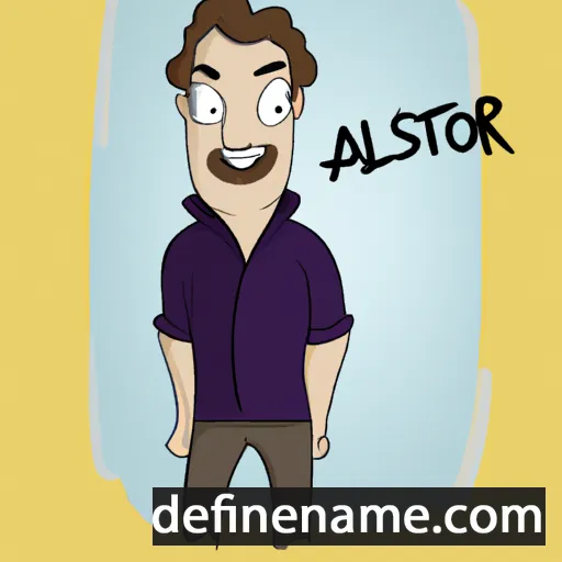 Alastor cartoon