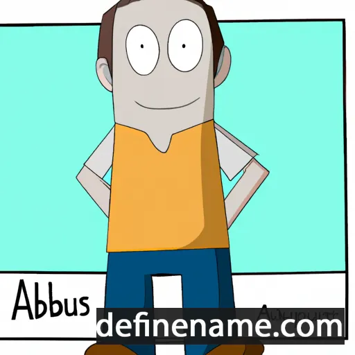 cartoon of the name Albanus