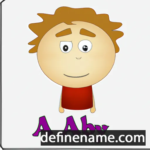 cartoon of the name Alby