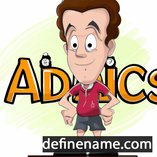 cartoon of the name Alcides