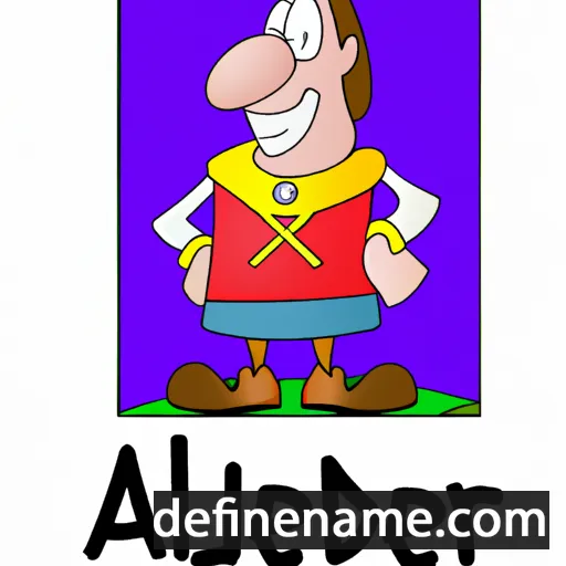 cartoon of the name Aldebrand