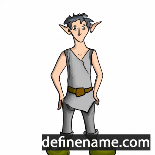 cartoon of the name Aldric