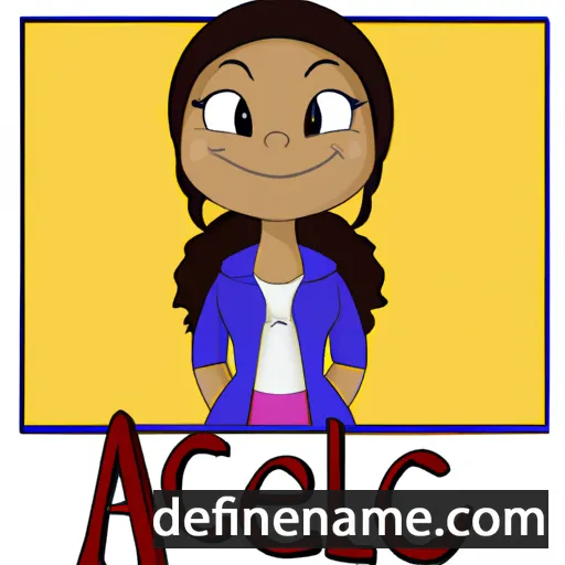 Alecia cartoon