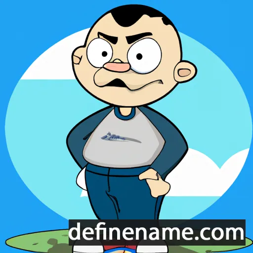 Aleksandro cartoon