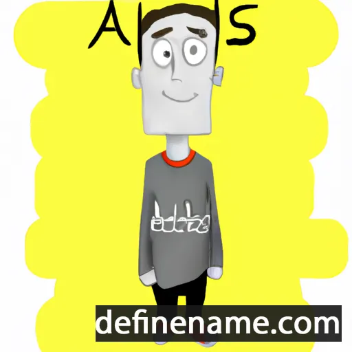 Aleksejs cartoon