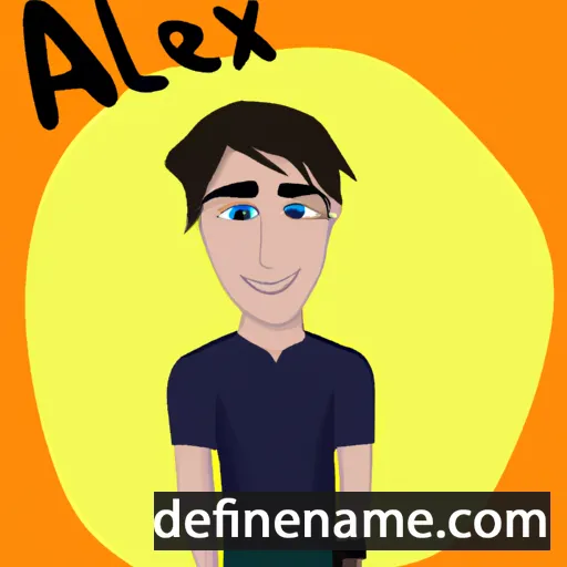 Alex cartoon