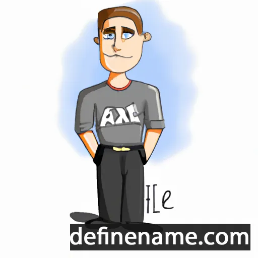 cartoon of the name Alexei