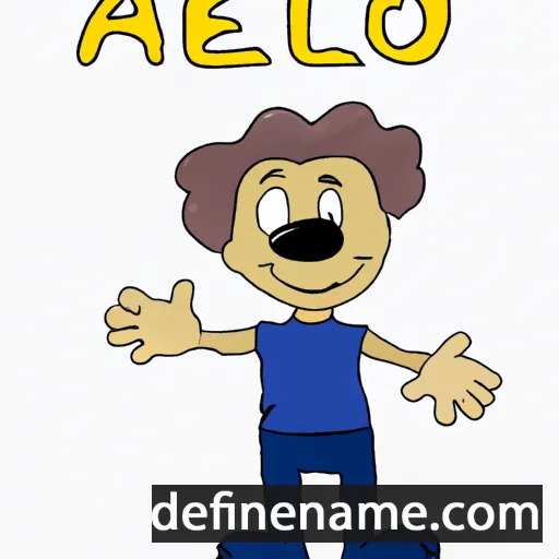 Alfeo cartoon