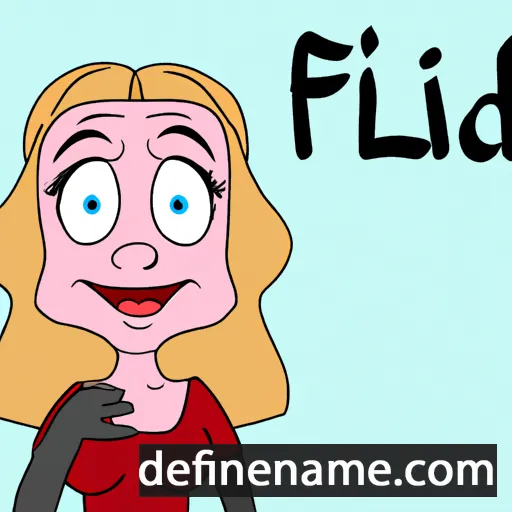 Alfhild cartoon