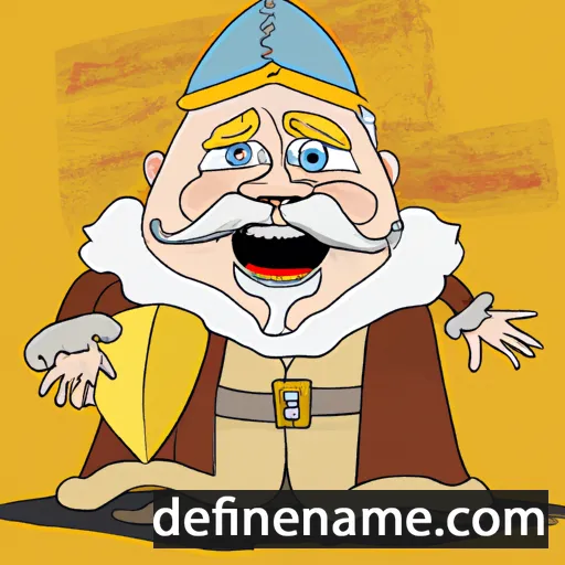 cartoon of the name Algimantas