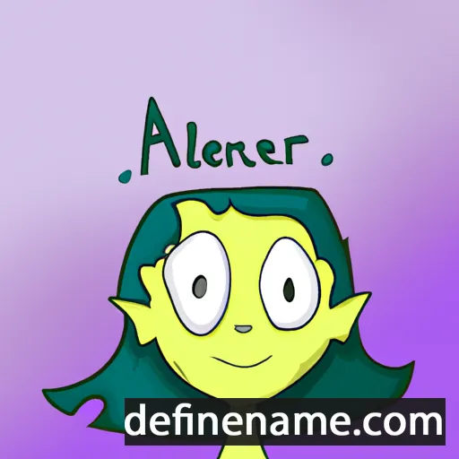 Aliénor cartoon