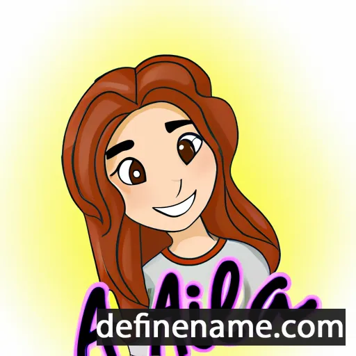 cartoon of the name Alija