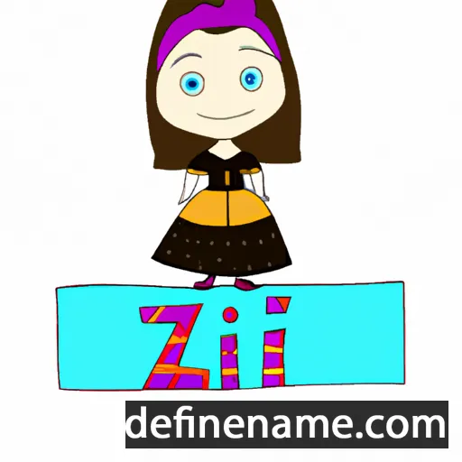 cartoon of the name Aliz