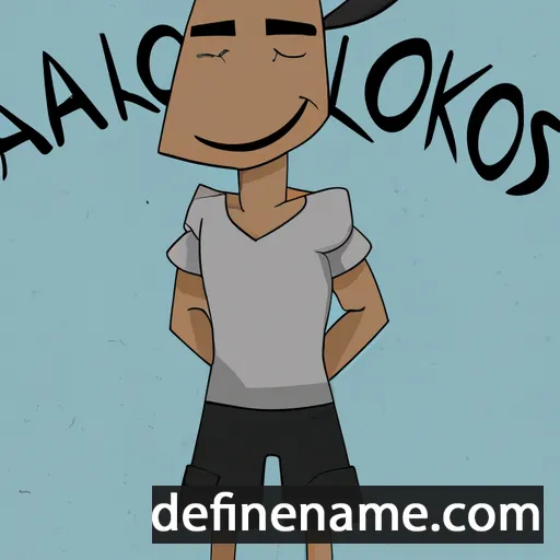 Alkaios cartoon