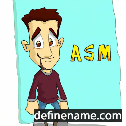 cartoon of the name Almast