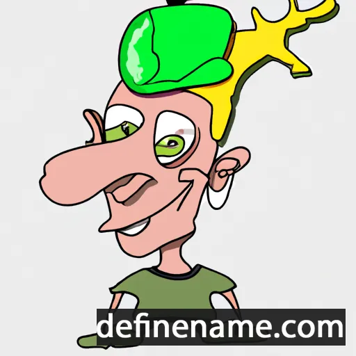 cartoon of the name Alojz