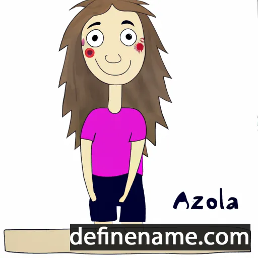 cartoon of the name Alojzia