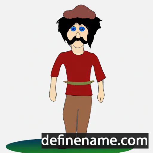 cartoon of the name Alparslan