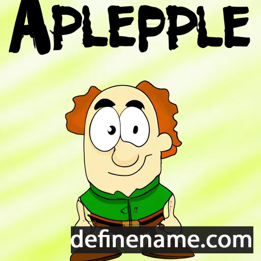 cartoon of the name Alphege