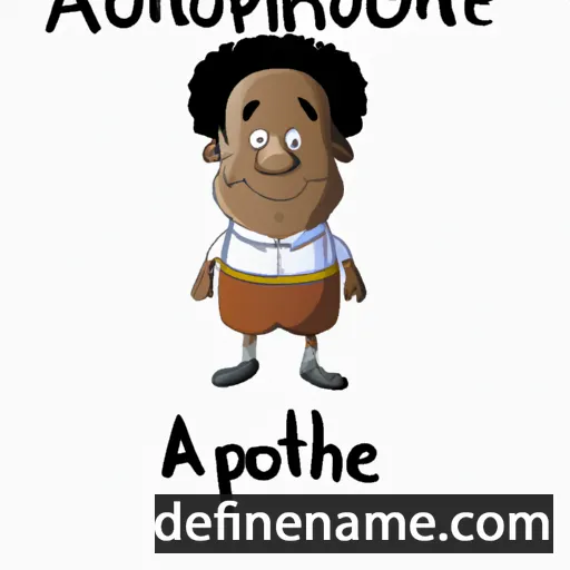 cartoon of the name Alphonse