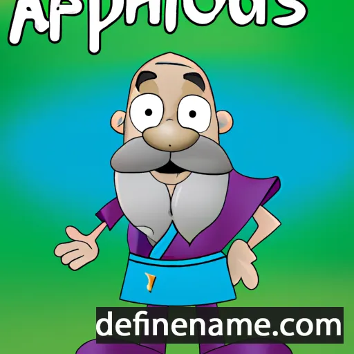 cartoon of the name Alphonsus