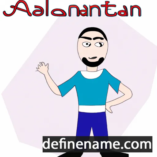 Altansarnai cartoon