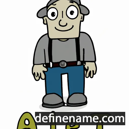 cartoon of the name Alte