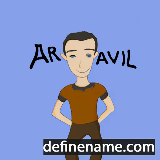 cartoon of the name Alvar