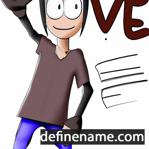 cartoon of the name Alve