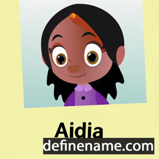 cartoon of the name Alwilda