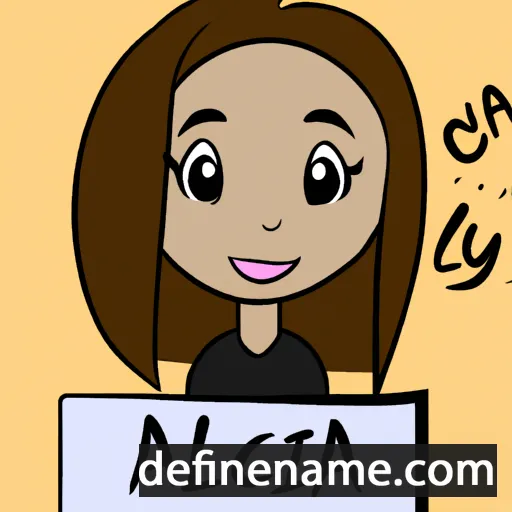 Alycia cartoon