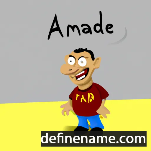 Amadej cartoon