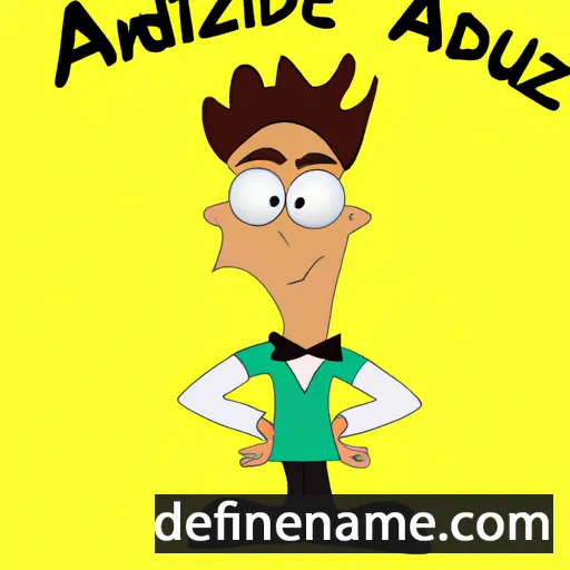 cartoon of the name Amadeusz