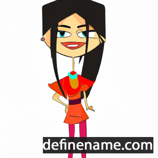 cartoon of the name Amal